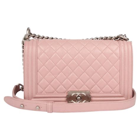 chanel boy bag medium pink|chanel boy bag medium price.